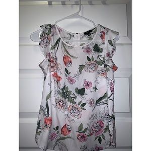 Ann Taylor Floral Blouse